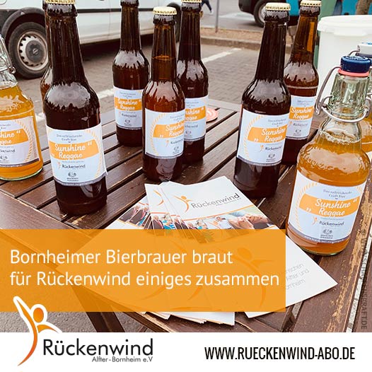 Bornheimer Bierbrauer braut für Rückenwind einiges zusammen