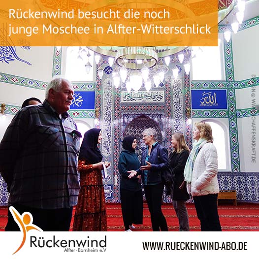 Rückenwind besucht die noch junge Moschee in Alfter-Witterschlick